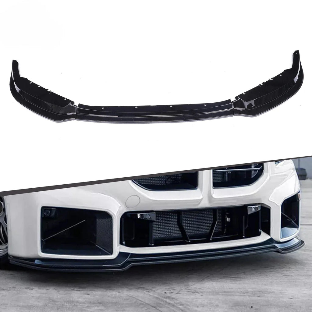 G87  "V" style Front Lip (Gloss black)