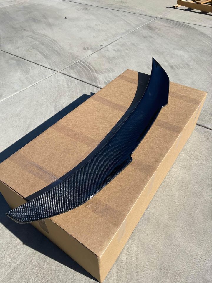 G80/G20 fake Carbon Fiber PSM style rear Spoiler
