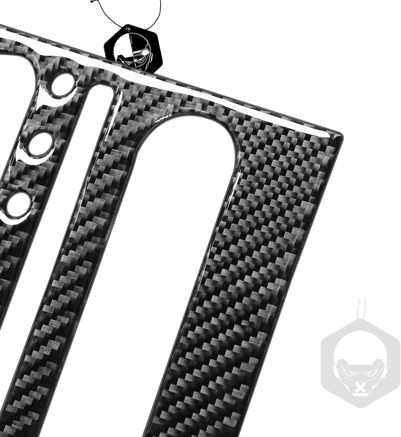 Infiniti G35/37 replica carbon fiber control trim