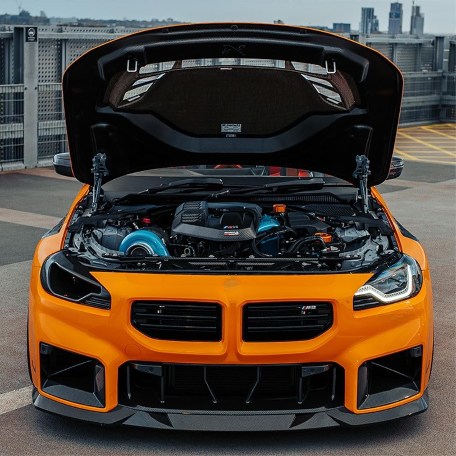 BMW G87 Glossy Black Front Bumper Air Ducts