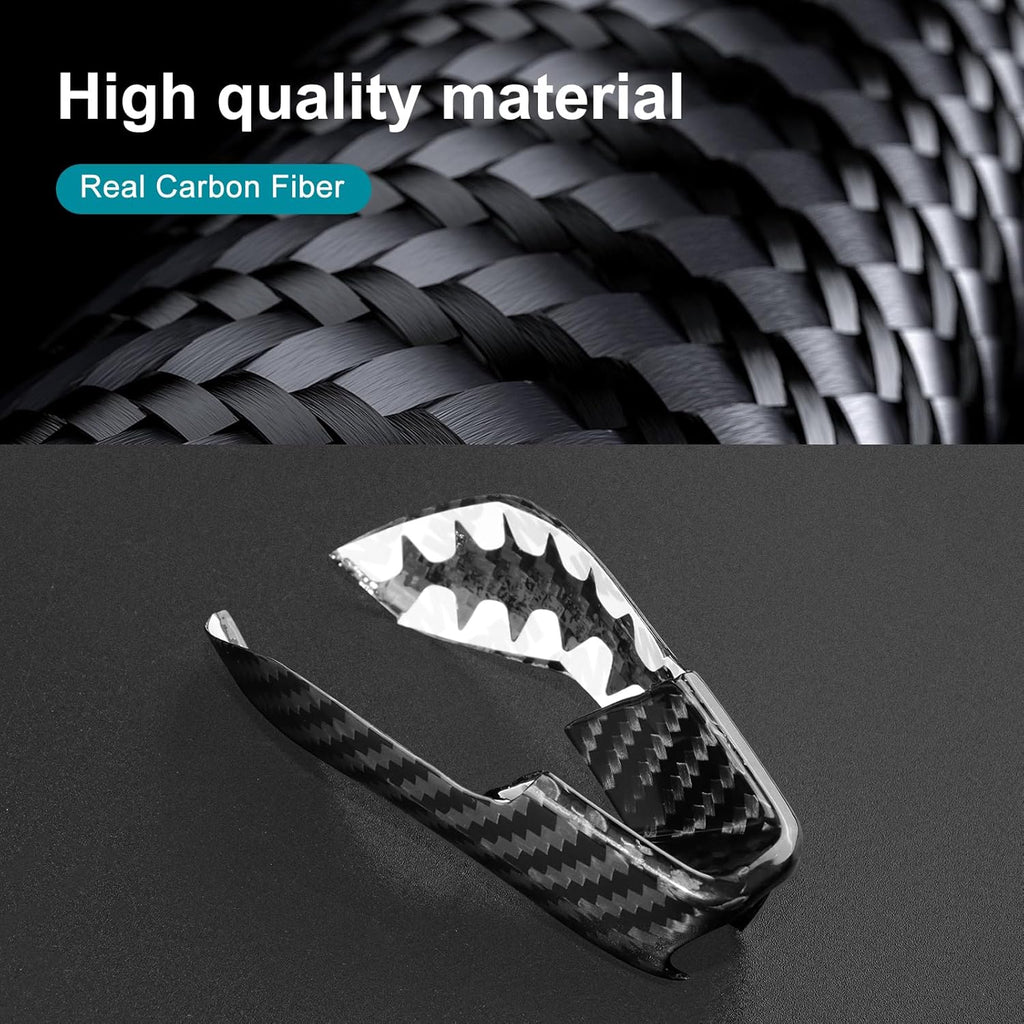 Carbon Fiber Gear-shifter Knob Cover for G series BMW