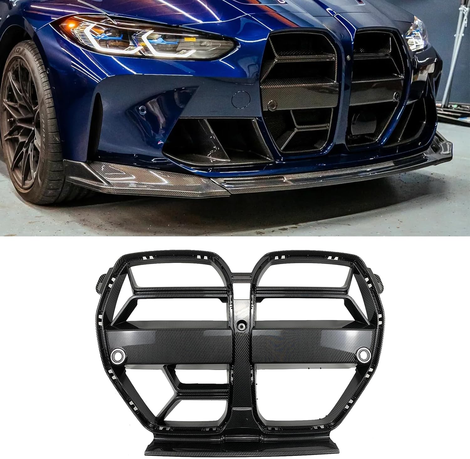 G80/G82 Replica Carbon FIber Kidney grill *driving assistance professional package* Non ACC/ACC