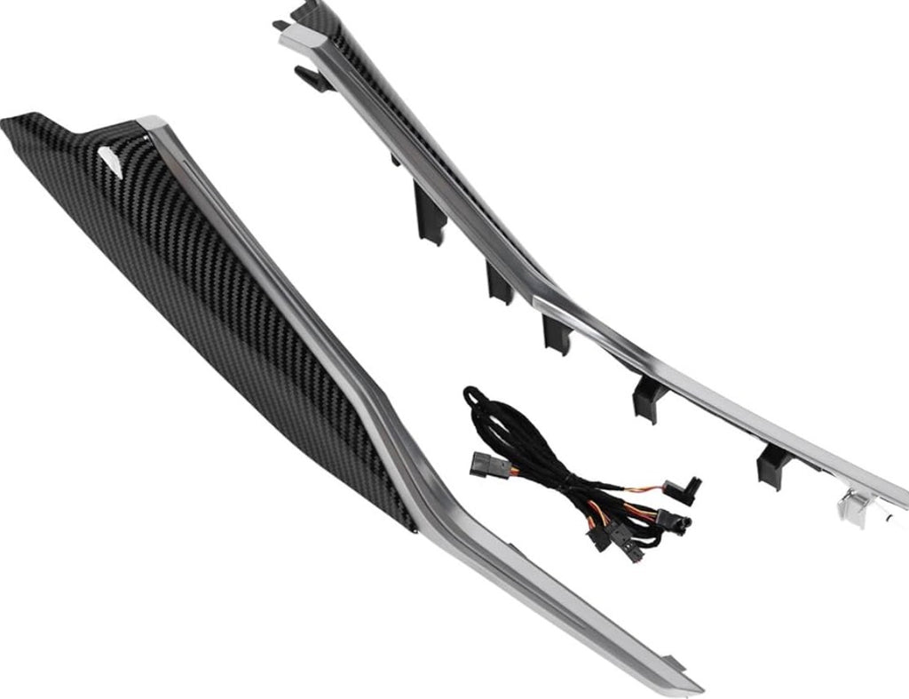 BMW G series carbon fiber Ambient lighting center Console Trim