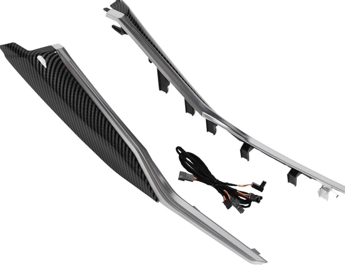 BMW G series carbon fiber Ambient lighting center Console Trim