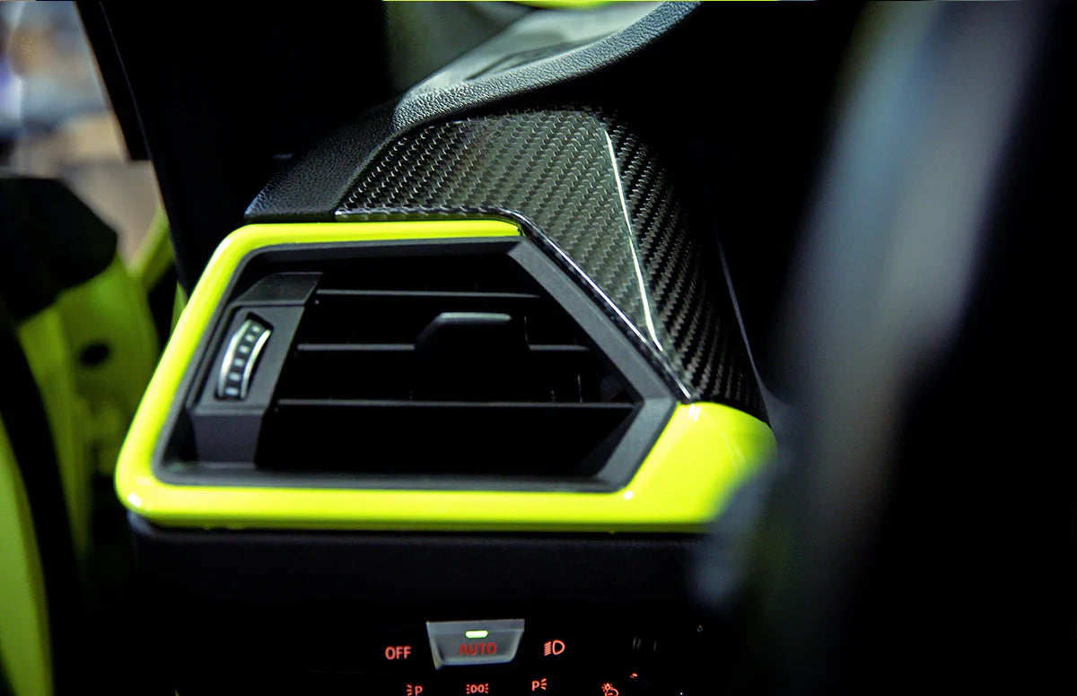 Carbon Fiber Air Vent Trim Cover BMW G8X / G series