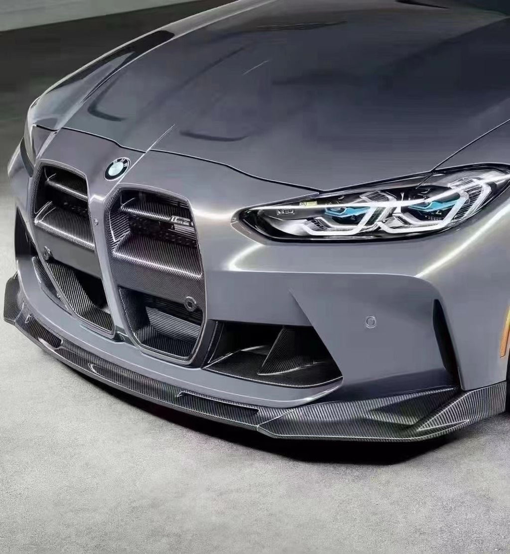 G80/G82 Replica Carbon Fiber "V" Style front lip/Splitter