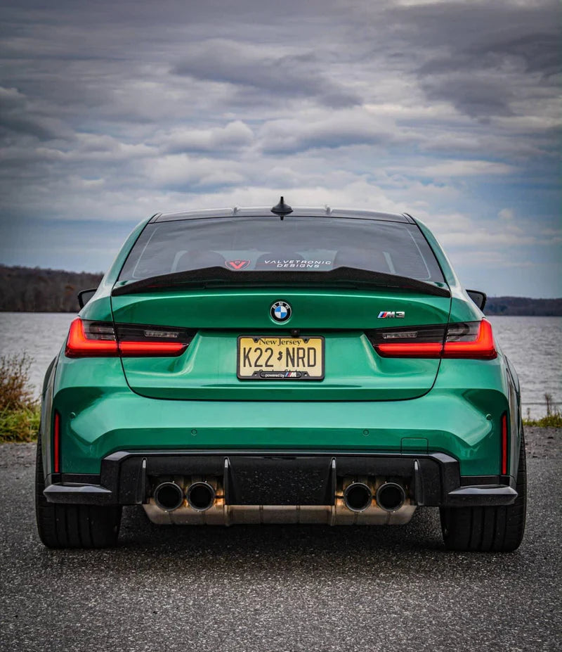 G80/G20 fake Carbon Fiber PSM style rear Spoiler