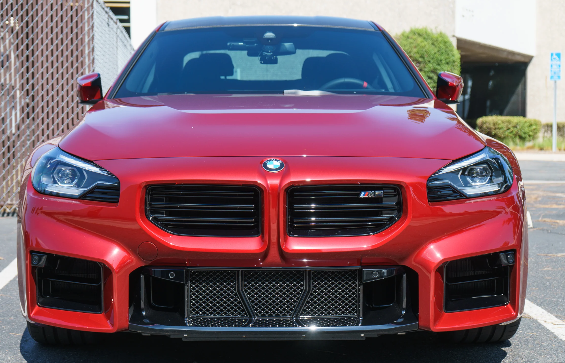 G87 M2 Front Bumper 3pc Mesh Grill Kit
