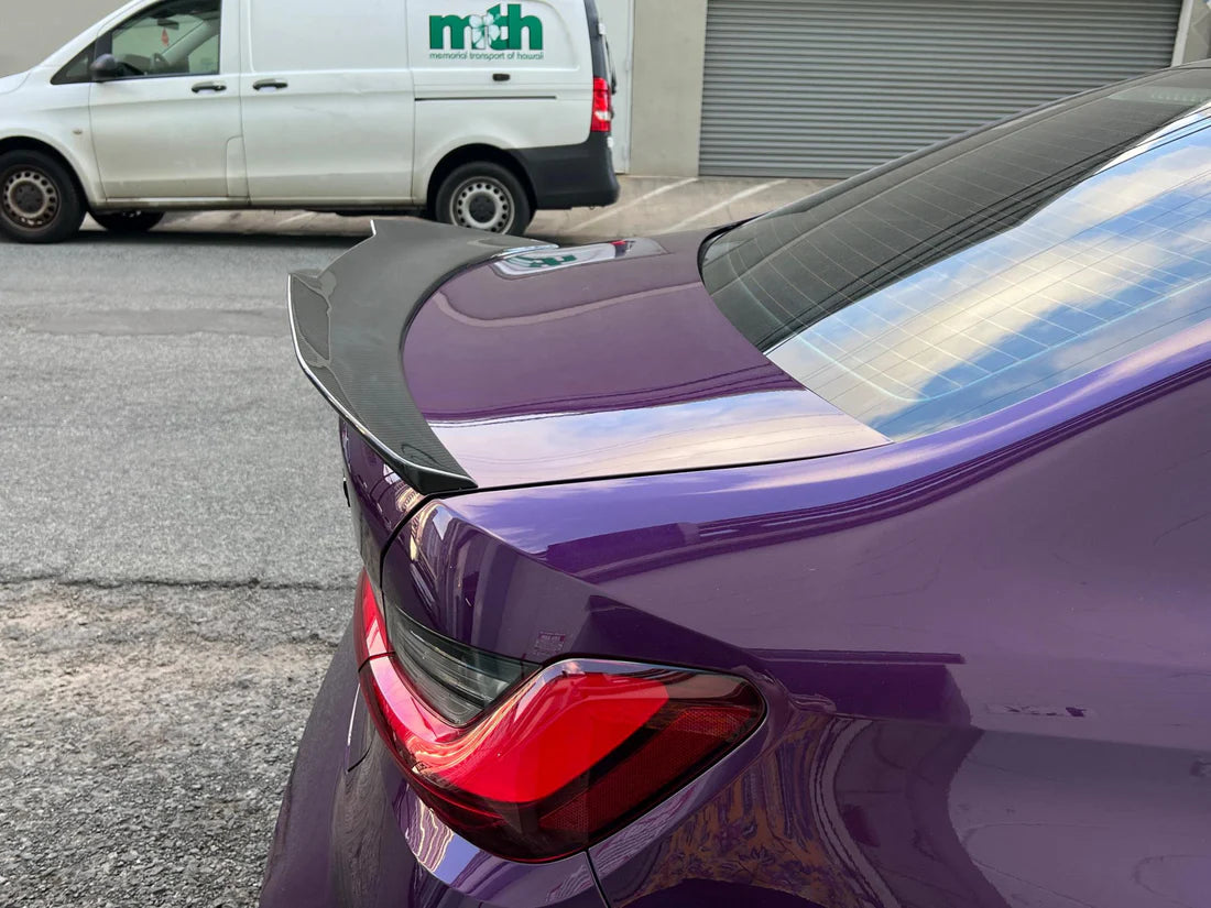 G80/G20 fake Carbon Fiber PSM style rear Spoiler