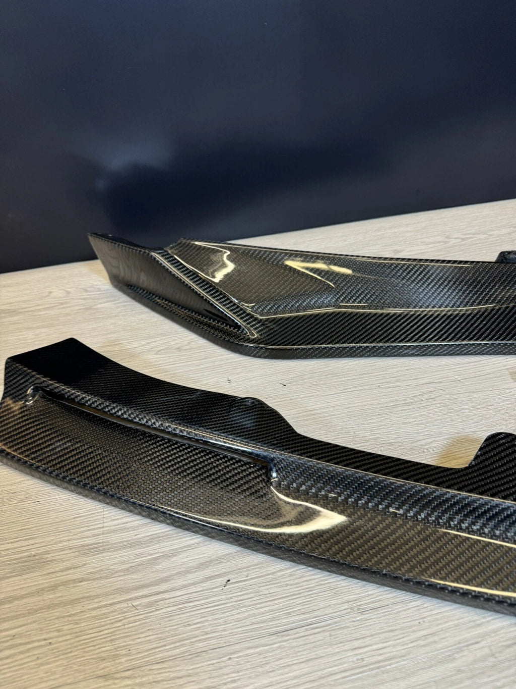 G80/G82 Replica Carbon Fiber "V" Style front lip/Splitter